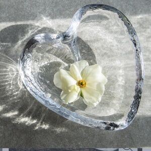 Simon Peirce Highgate Heart Trinket Dish -Large - NIB RARE - vintage